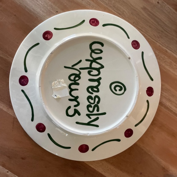 Christmas Plate - Picture 2 of 2